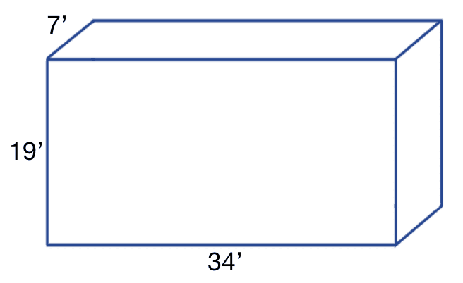 Volume of a rectangular prism